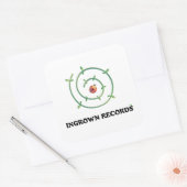 Ingrown Records Ladybug Sticker White (Umschlag)