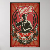 INGSOC 1984 Propaganda-Poster Poster (Vorne)