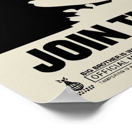 INGSOC da drüben Poster (Ecke)