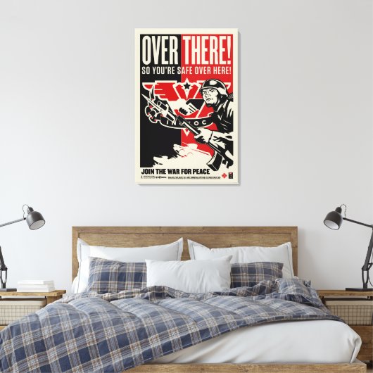 INGSOC dort drüben, zerrissene Leinwand (Insitu (Schlafzimmer))