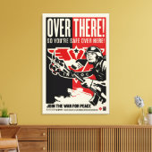 INGSOC dort drüben, zerrissene Leinwand (Insitu (Wohnzimmer))