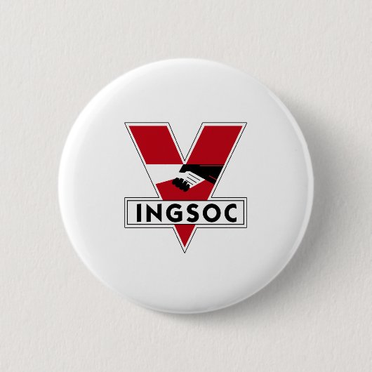 INGSOC-Logo Button (Vorderseite)