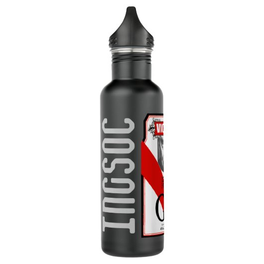 Ingsocs Sieg-Gin Alt Edelstahlflasche (Links)