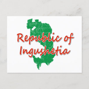 Ingushetia Feiertagspostkarte