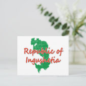 Ingushetia Feiertagspostkarte (Stehend Vorderseite)