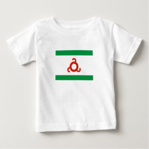 Ingushetia-Flagge Baby T-shirt