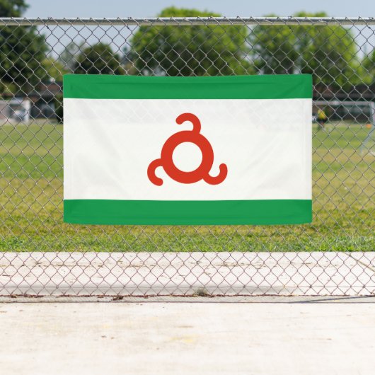 Ingushetia-Flagge Banner (Insitu)