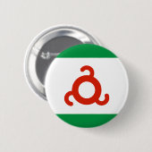 Ingushetia-Flagge Button (Vorne & Hinten)