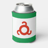 Ingushetia-Flagge Dosenkühler (Kanne Rückseite)