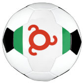 Ingushetia-Flagge Fußball (Gedreht)