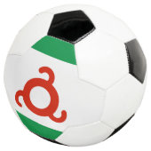 Ingushetia-Flagge Fußball (Dreiviertel)
