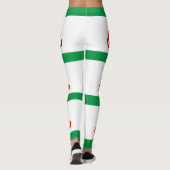 Ingushetia-Flagge Leggings (Rückseite)