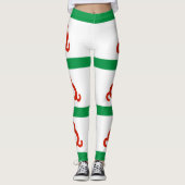 Ingushetia-Flagge Leggings (Vorderseite)
