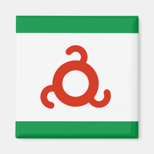 Ingushetia-Flagge Magnet