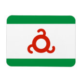 Ingushetia-Flagge Magnet (Horizontal)
