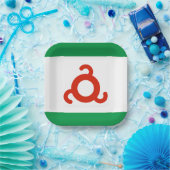 Ingushetia-Flagge Pappteller (Party)