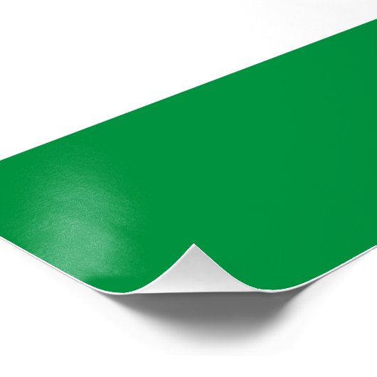 Ingushetia-Flagge Poster (Ecke)