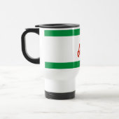 Ingushetia-Flagge Reisebecher (Links)