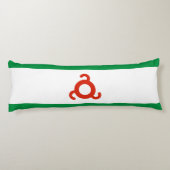 Ingushetia-Flagge Seitenschläferkissen (Rückseite)