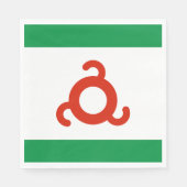 Ingushetia-Flagge Serviette (Vorderseite)