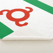 Ingushetia-Flagge Sherpadecke (3/4)