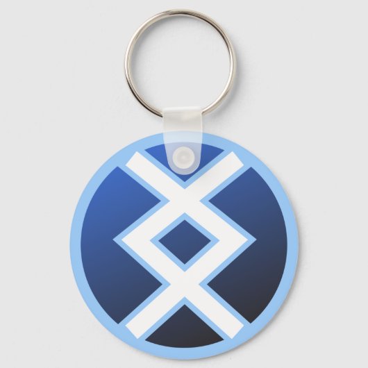 Ingwaz Ing Inguz Schlüsselanhänger (Vorderseite)