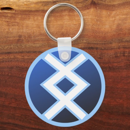 Ingwaz Ing Inguz Schlüsselanhänger (Vorderseite)