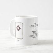 Ingwaz-Runenstein 11 oz. Tasse (Vorderseite Links)