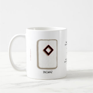 Ingwaz-Runenstein 11 oz. Tasse