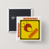 Ingwer-Alarm! Button (Vorne & Hinten)