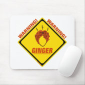Ingwer-Alarm! Mousepad (Mit Mouse)