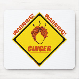Ingwer-Alarm! Mousepad