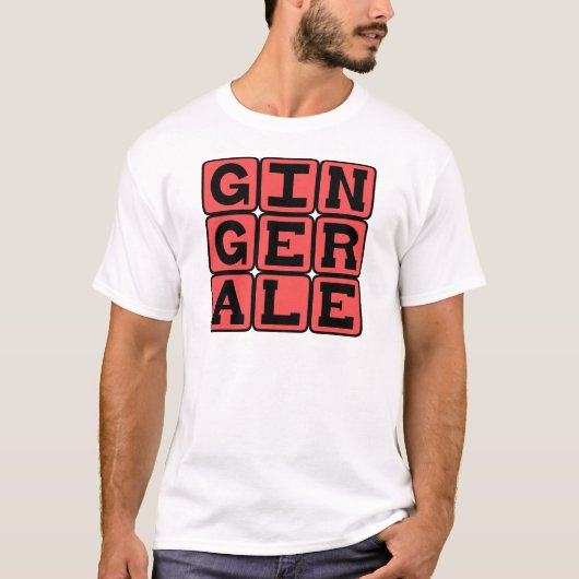 Ingwer Ale, die Magenmedizin verärgert T-Shirt (Vorderseite)