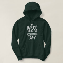 Ingwer-Annahme-Tag Hoodie
