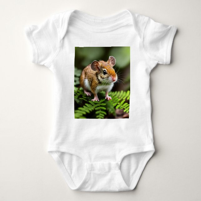 Ingwer Australian Hopping Mouse, Baby Bodysuit Baby Strampler (Vorderseite)