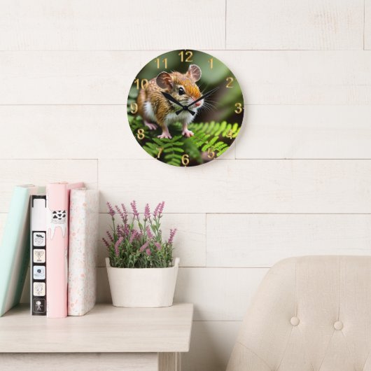 Ingwer Australian Hopping Mouse, Wall Clock Große Wanduhr (Lesesaal)