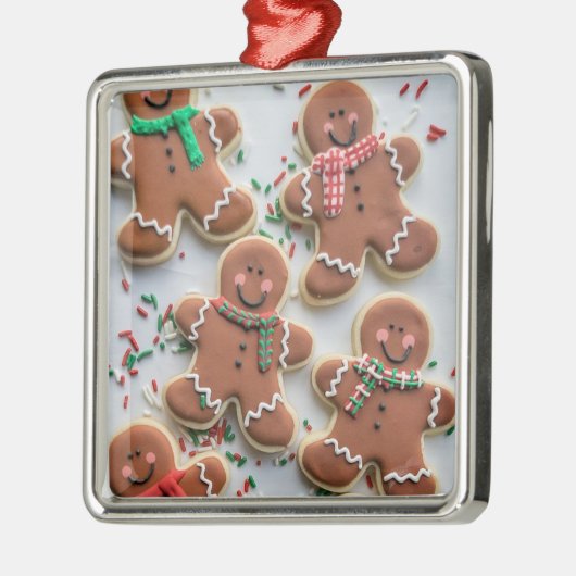 Ingwer Brot Cookies Ornament Aus Metall (Links)