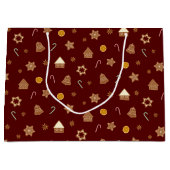 Ingwer Brotbeutel Große Geschenktüte (Vorderseite)