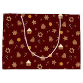 Ingwer Brotbeutel Große Geschenktüte (Rückseite)