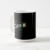 Ingwer Clan St Patrick’s Day Irischer Rotschopf Vi Kaffeetasse (Vorderseite Links)
