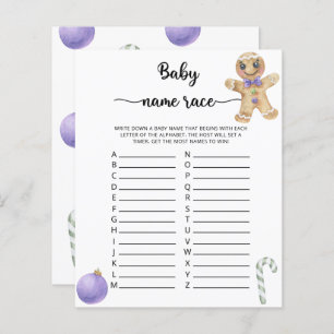 Ingwer Cookies Kindernamensspiel