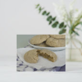 Ingwer Cookies Rezept Card Postkarte (Stehend Vorderseite)