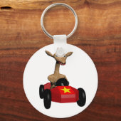 Ingwer der Giraffe Schlüsselanhänger (Vorderseite)