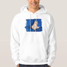 Ingwer Gamer Katze Hoodie