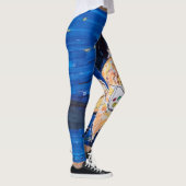 Ingwer Gamer Katze Leggings (Rechts)