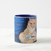 Ingwer Gamer Katze Tasse (Zentrum)