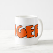 Ingwer-Getränk Kaffeetasse (VorderseiteRechts)