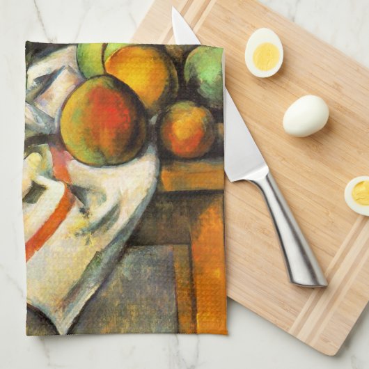 Ingwer-Glas und Frucht durch Cezanne Handtuch (Viertel Falte)