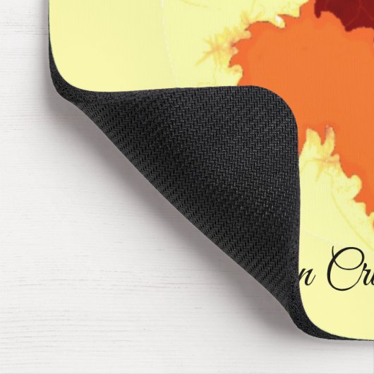 Ingwer-Gold Mousepad (Ecke)