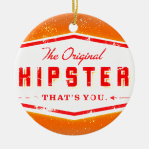 INGWER-HIPSTER-ART KERAMIK ORNAMENT